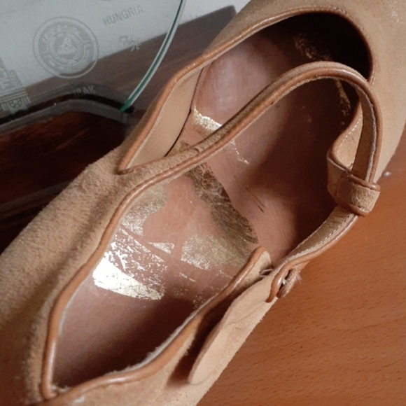 Tracey Neuls Handmade Suede May Jane Heels 38 - Picture 5 of 8
